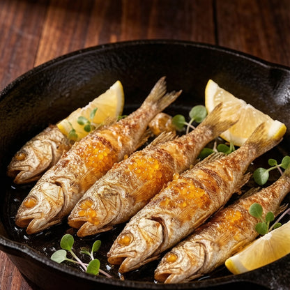 Roe-filled Capelin
