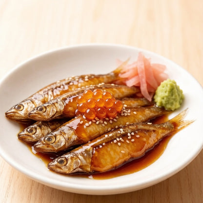Roe-filled Capelin